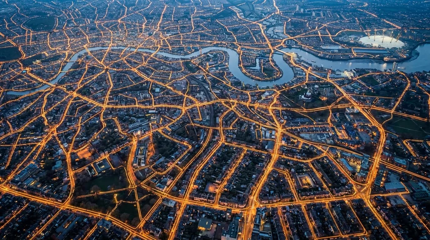 Heating engineer working in a South East London home